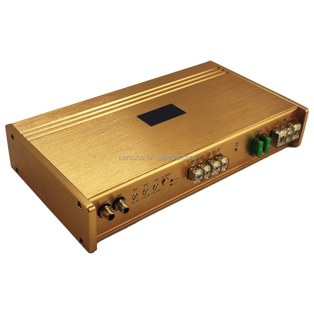 Sound Quality Car Stereo Amplifier 4 Channels RMS 90W 4 Channels Peak 3800W Full Range Car Amplifier Class AB